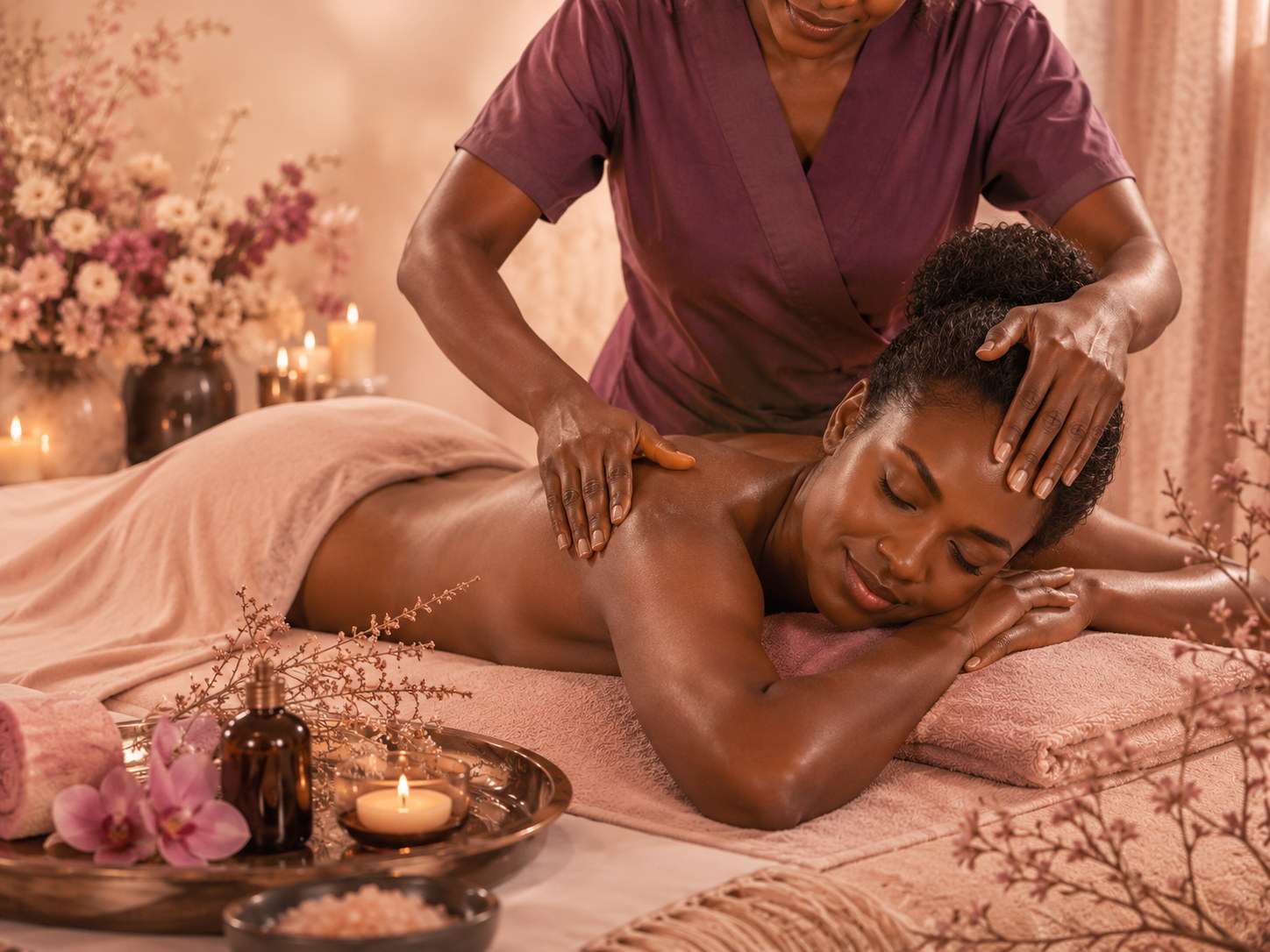 Full-Body Massage + Head Massage